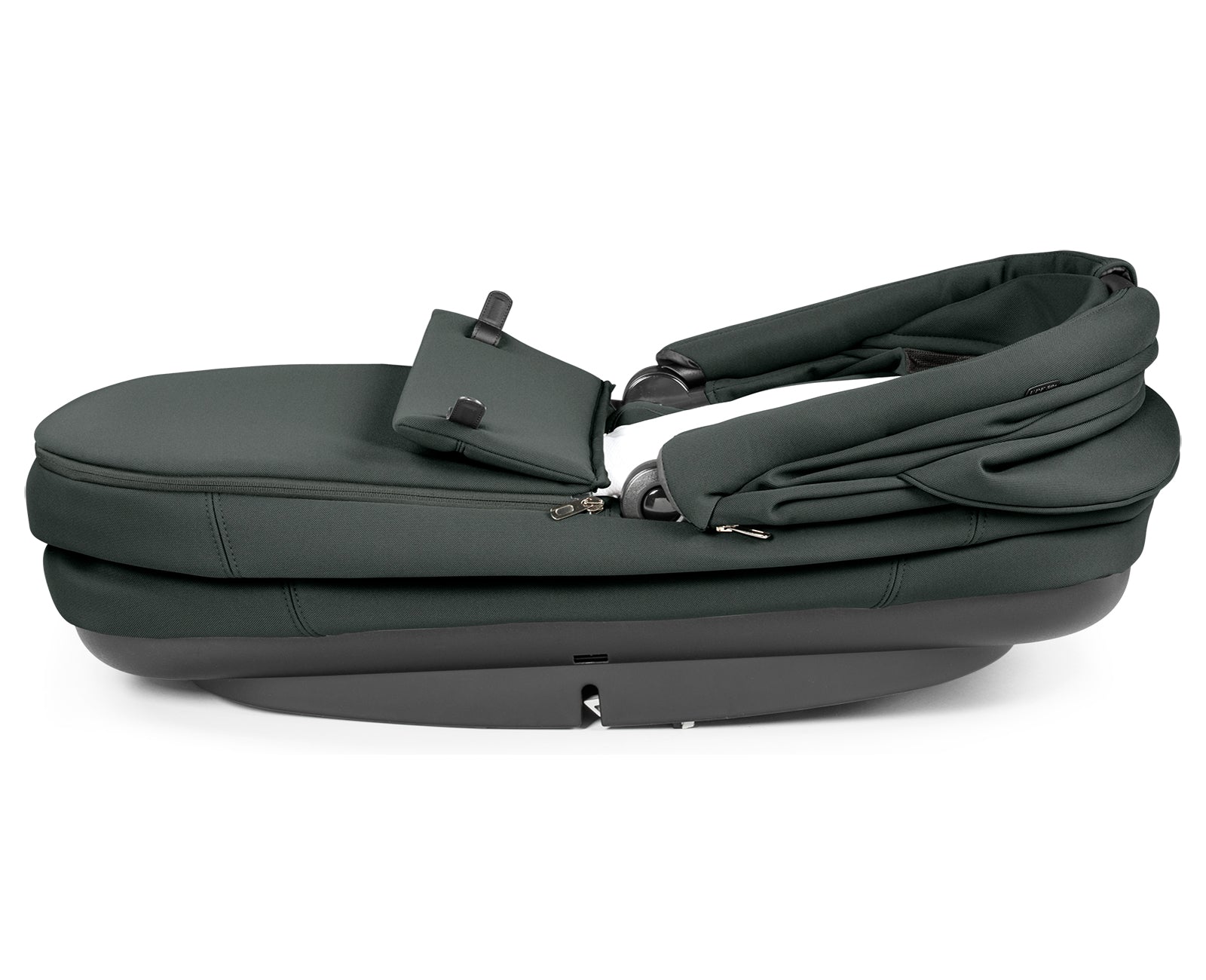 Peg Perego City Loop Chassis, Seat Unit, Bassinet & Primo Viaggio Lounge Travel Bundle - Metal