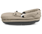 Peg Perego City Loop Chassis, Seat Unit, Bassinet & Primo Viaggio Lounge Bundle - Vanilla Blend