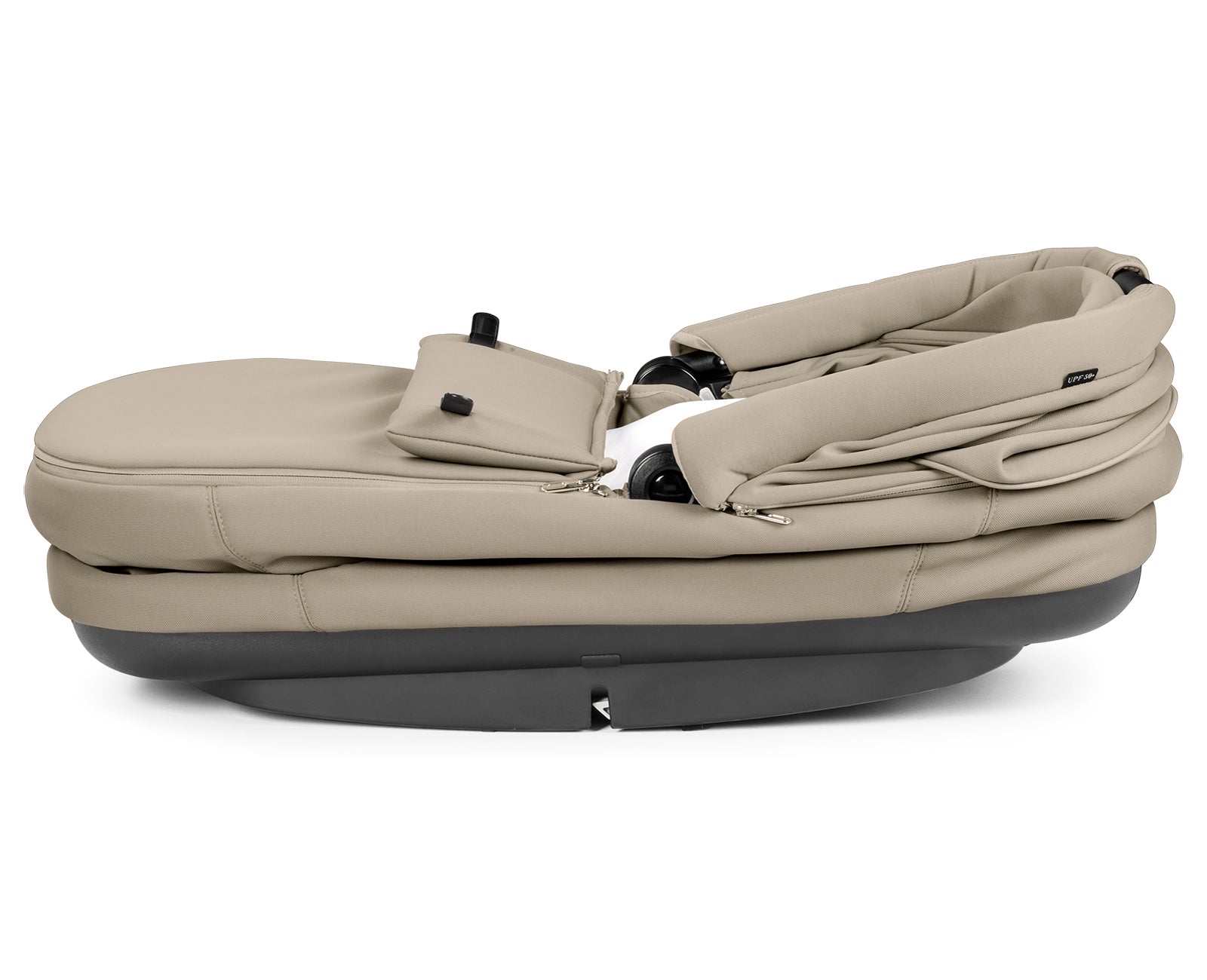 Peg Perego City Loop Chassis, Seat Unit, Bassinet & Primo Viaggio Lounge Bundle - Vanilla Blend