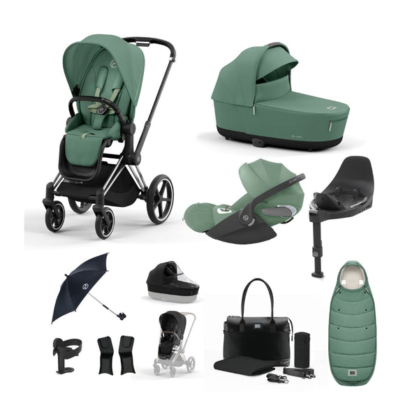CYBEX Priam 12 Piece Bundle - Leaf Green