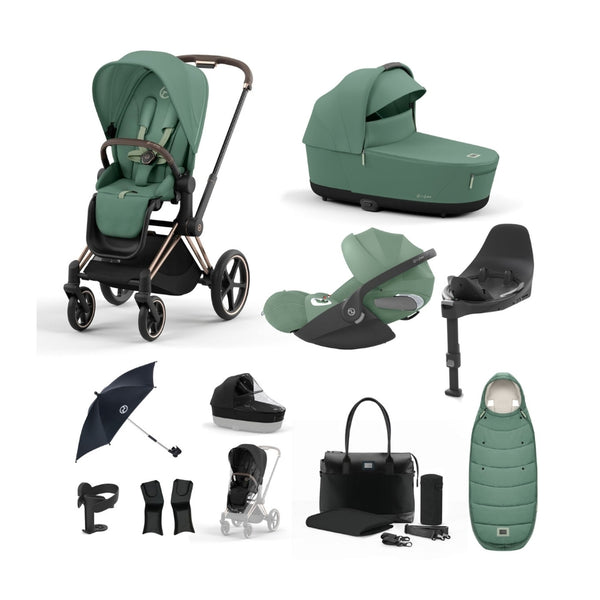 CYBEX Priam 12 Piece Bundle - Leaf Green
