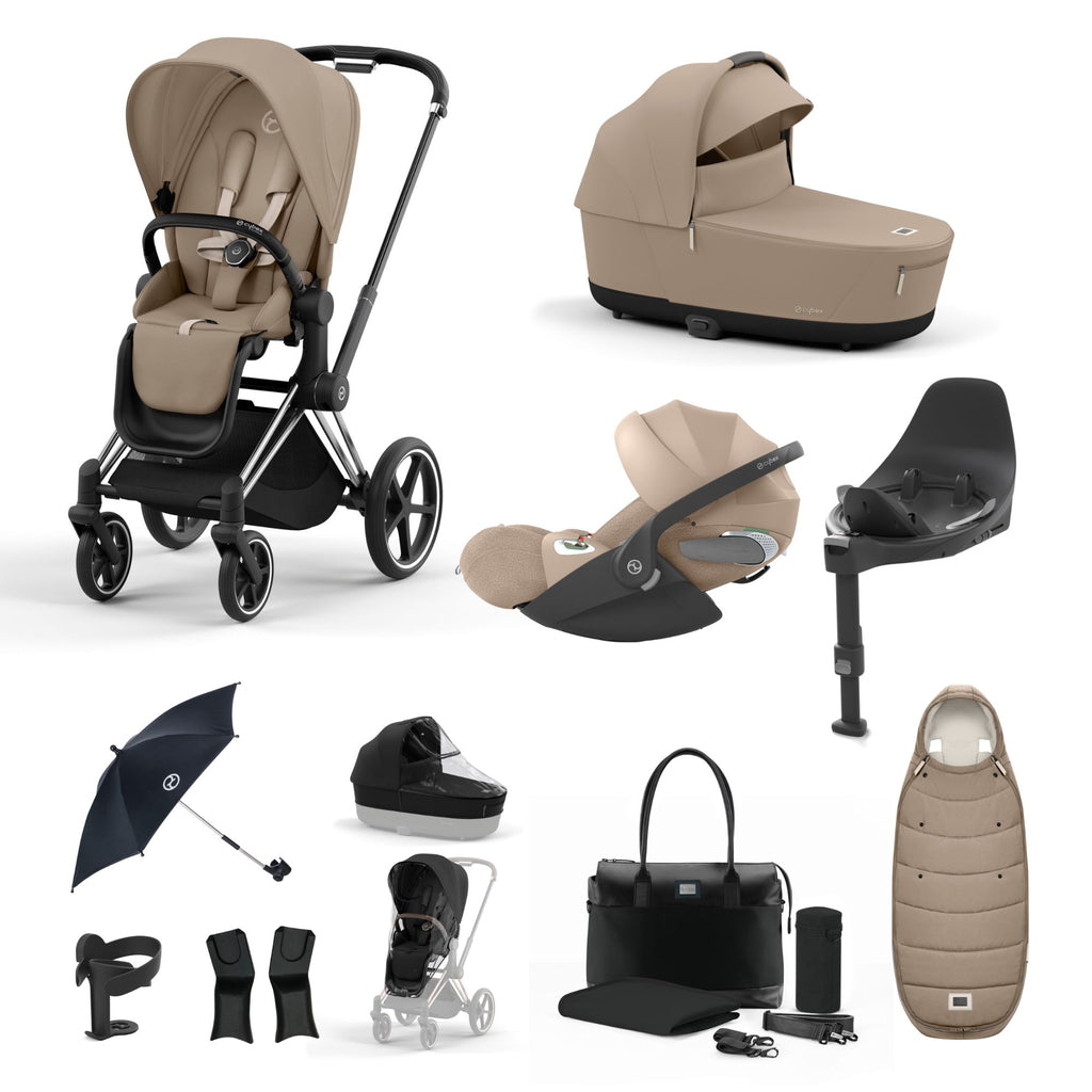 CYBEX Priam 12 Piece Bundle - Cosy Beige