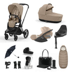 CYBEX Priam 12 Piece Bundle - Cosy Beige