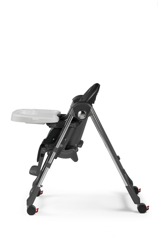 Peg Perego Prima Pappa Follow Me Highchair - Hi-Tech Licorice