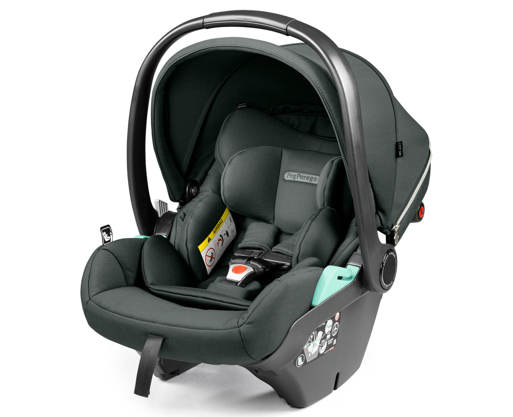 Peg Perego City Loop Chassis, Seat Unit, Bassinet & Primo Viaggio Lounge Travel Bundle - Metal