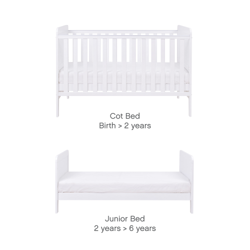 Tutti Bambini Rio 2pc Room Set - White