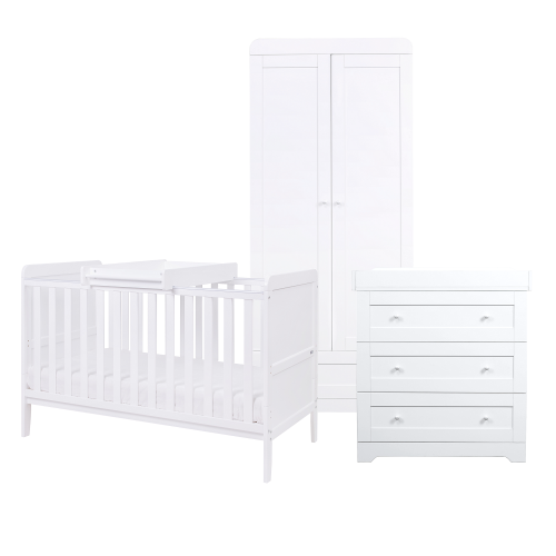 Tutti Bambini Rio 3pc Room Set - White