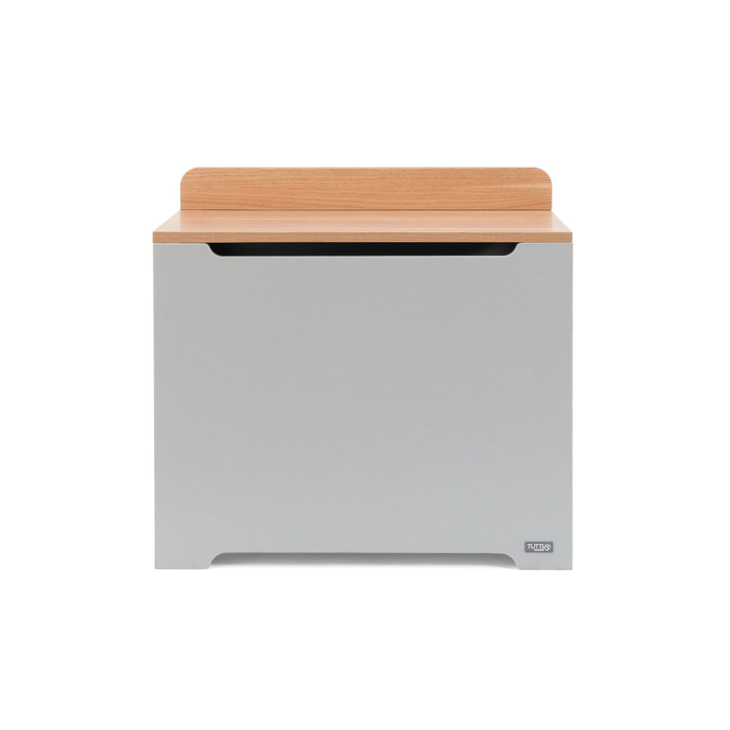 Tutti Bambini Rio Toy Box Dove Grey & Oak