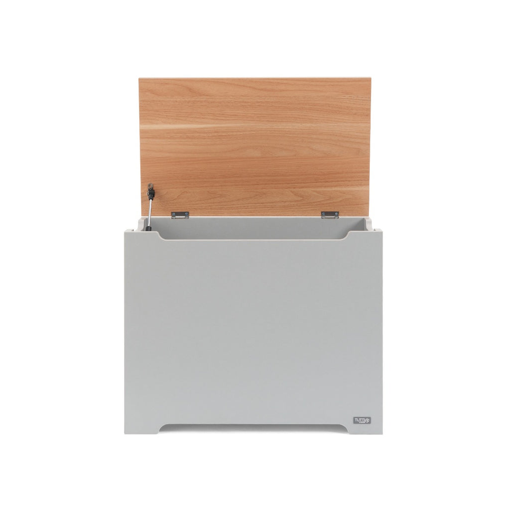 Tutti Bambini Rio Toy Box Dove Grey & Oak