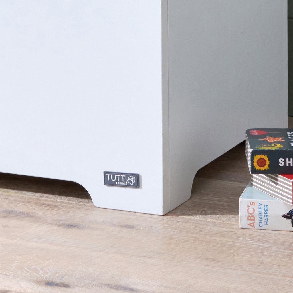 Tutti Bambini Rio Toy Box White & Dove Grey