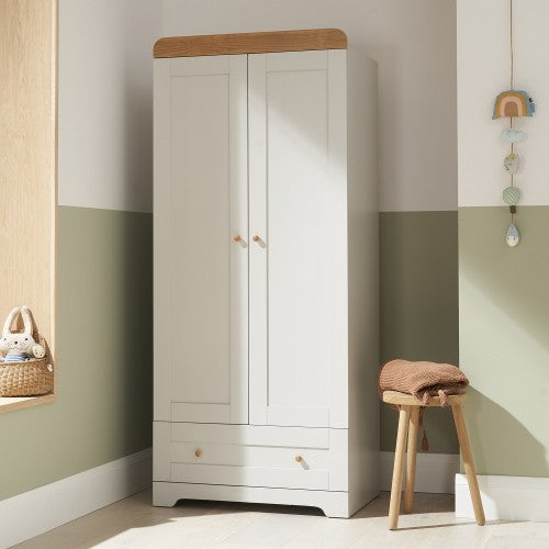 Tutti Bambini Rio Wardrobe - Dove Grey/Oak