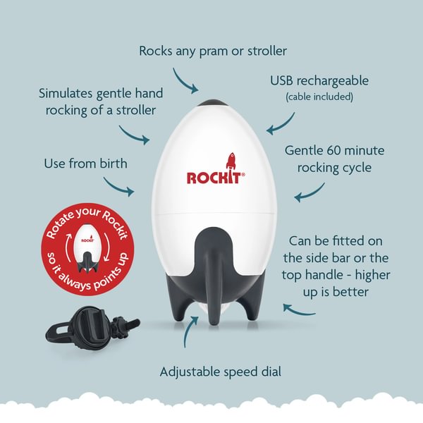 The Rockit Rechargeable Portable Rocker