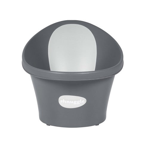 Shnuggle Baby Bath With Plug - Slate Grey
