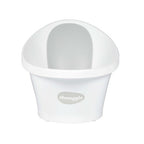 shnuggle baby bath with plug - White and Grey