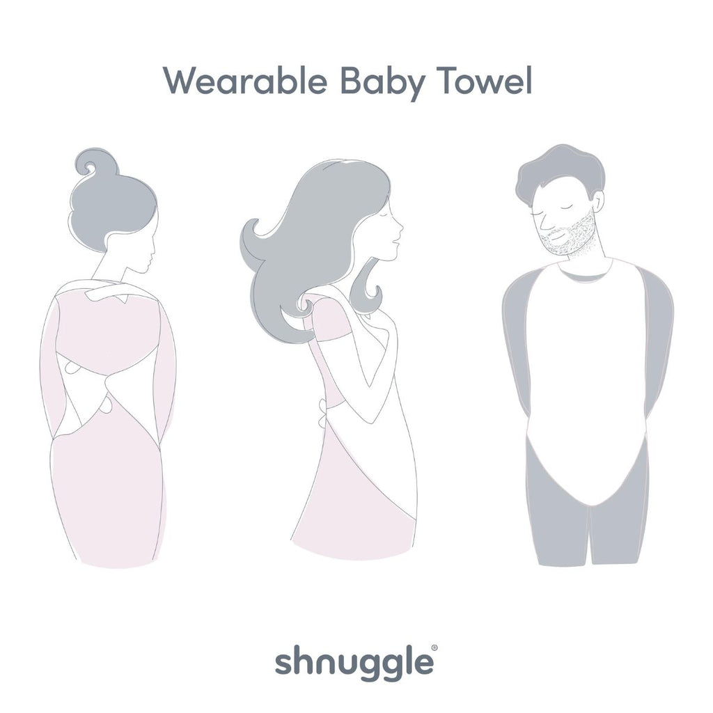 Shnuggle Wearable Bath Towel