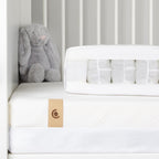 CuddleCo Signature Hypo Allergenic Bamboo Pocket Sprung Cot Mattress 120 x 60cm