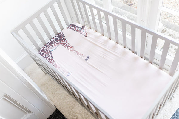 The Gilded Bird Giraffe Wedge Changing Mat