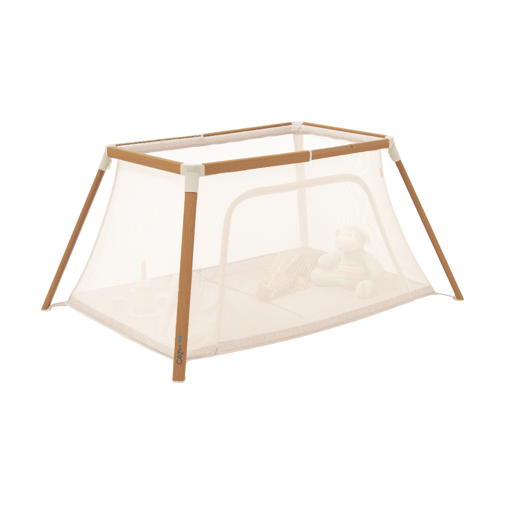 Tutti Bambini CoZee Go Day & Night Bundle - Scandinavian Walnut & Ecru