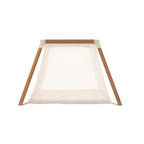 Tutti Bambini CoZee Go 3-in-1 Bassinet, Travel Cot & Playpen - Scandinavian Walnut & Ecru