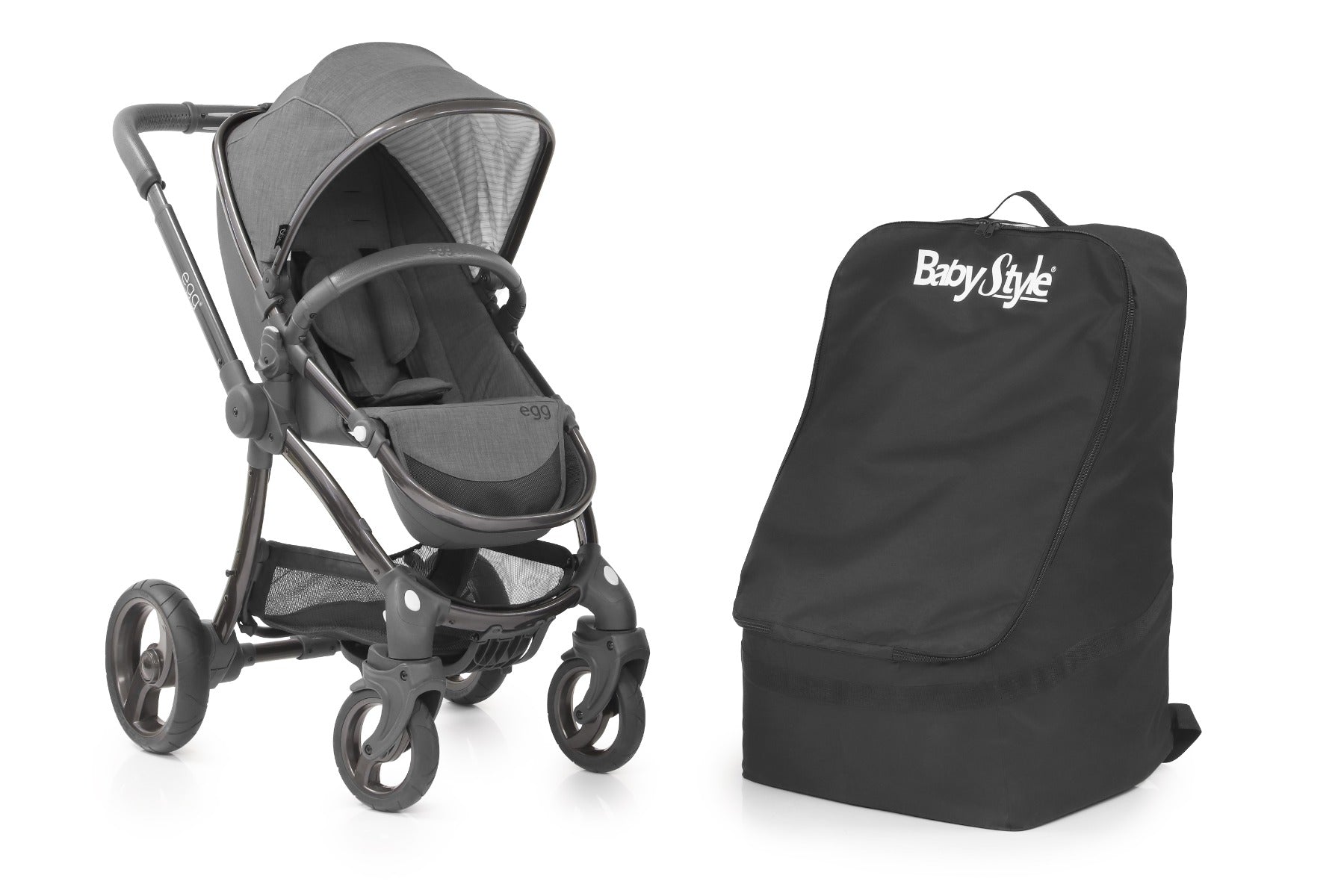 Babystyle Egg and Oyster 3 Travel Bag - Black