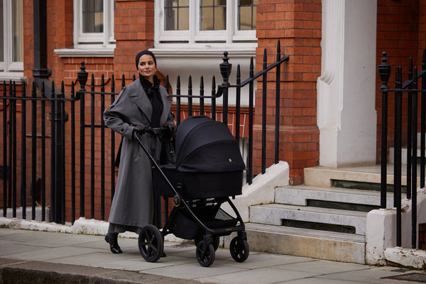 Venicci Upline 2 - 3in1 + 360 Base Complete Travel System - All Black