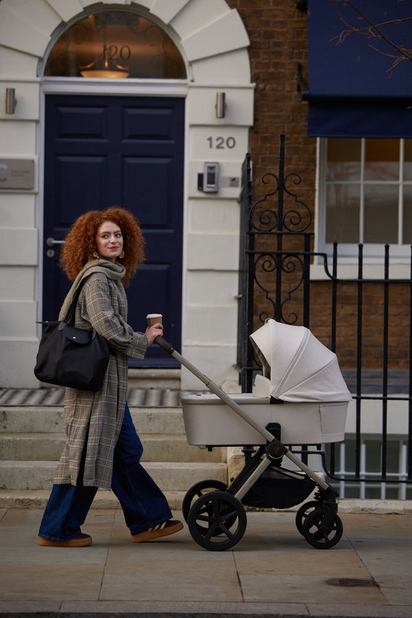 Venicci Upline 2 - 3in1 + 360 Base Complete Travel System - Stone Beige