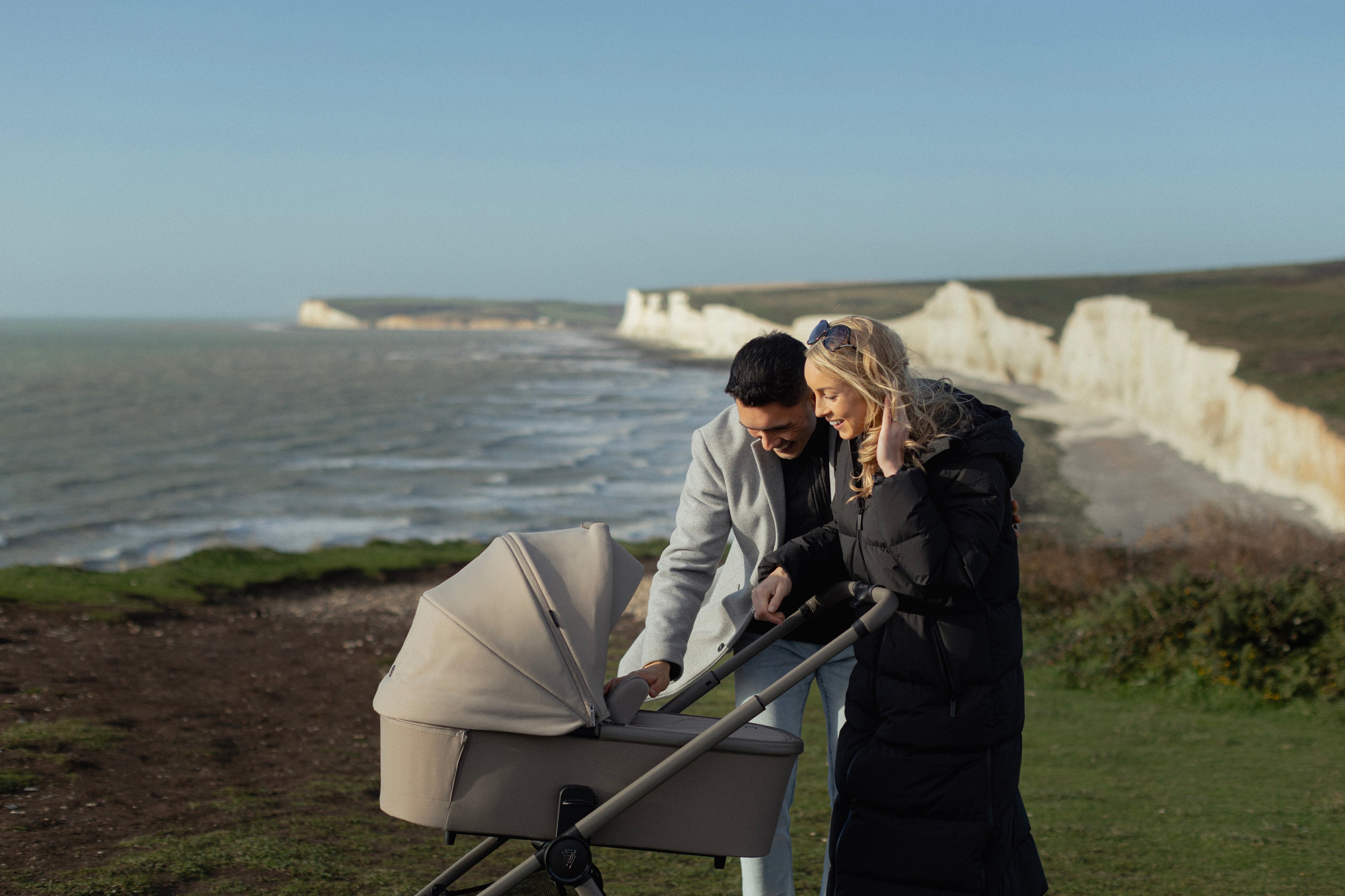 Venicci Upline 2 - 3in1 + 360 Base Complete Travel System - Taupe