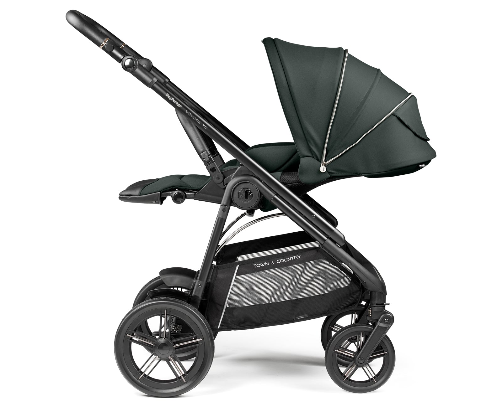 Peg Perego Veloce TC Deluxe Bundle - Metal