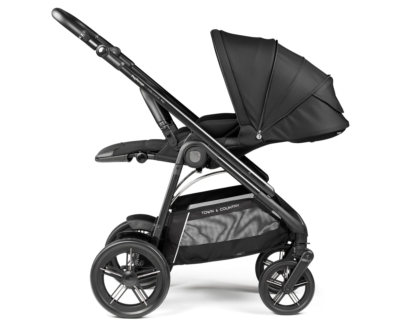 Peg Perego Veloce TC Lite Bundle - True Black