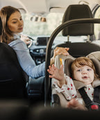 Venicci Tiago i-Size Car Seat & 360 Isofix Base - Beige