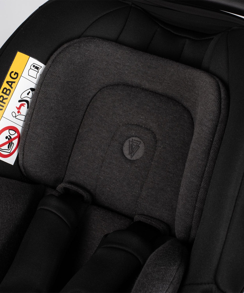 Venicci Tiago i-Size Car Seat & 360 Isofix Base - Black