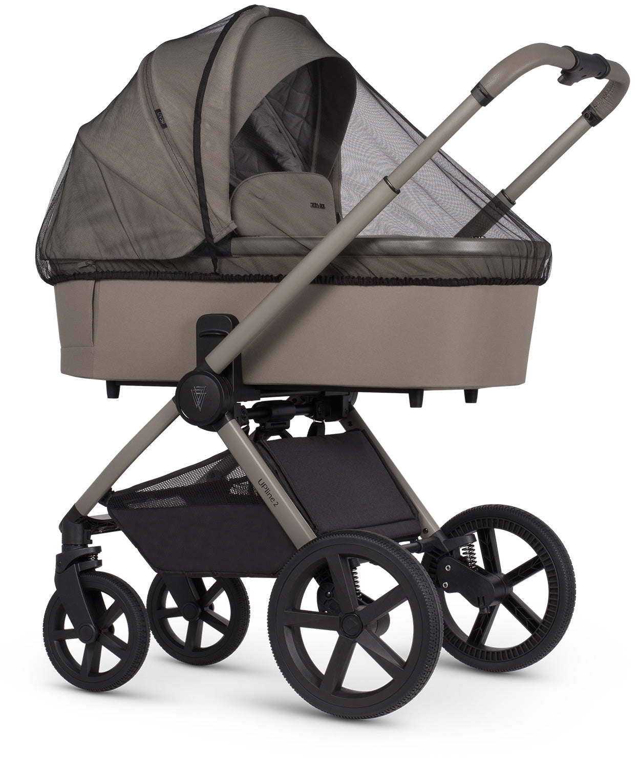 Venicci Upline 2 - 3in1 + 360 Base Complete Travel System - Taupe