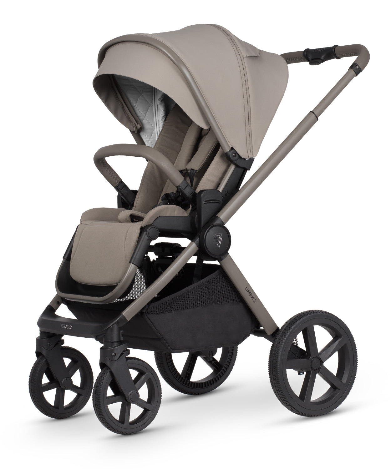 Venicci Upline 2 - 3in1 + 360 Base Complete Travel System - Taupe
