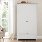Tutti Bambini Verona Wardrobe - White & Oak