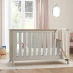 Tutti Bambini Verona Cot Bed - Dove Grey & Oak