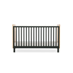 CuddleCo Rafi Cot Bed - Oak and Black