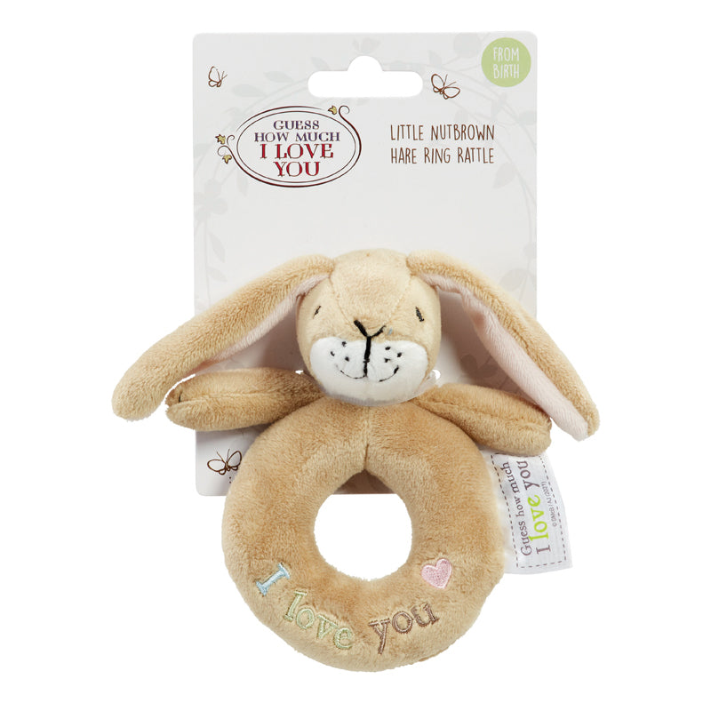 Guess How Much I Love You Hare Ring Rattle