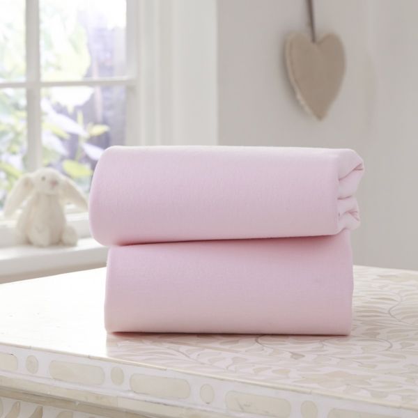 Moses basket flat sheets top