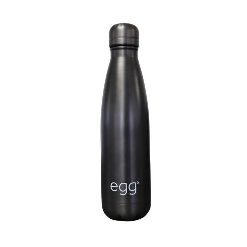 egg Water Bottle - Gun Metal