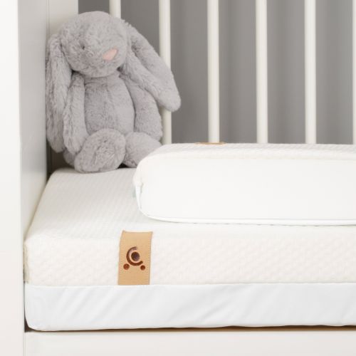 CuddleCo Lullaby Hypo Allergenic Bamboo Foam Cot Bed Mattress 140 x 70cm