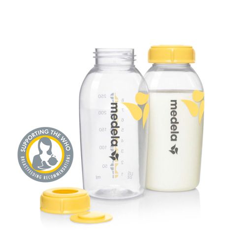 Medela  250ml BPA-Free Breastmilk Bottles (2-Pack)