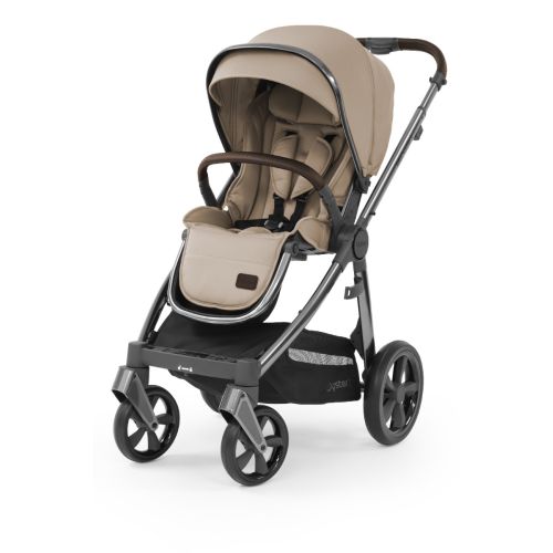 Babystyle Oyster 3 Pushchair in Gun Metal Chassis - Butterscotch 